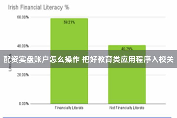 配资实盘账户怎么操作 把好教育类应用程序入校关